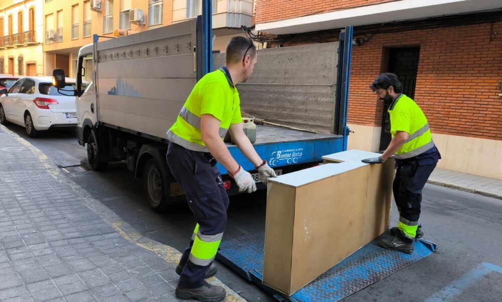 Recogida de enseres a domicilio del Servicio Municipal de Limpieza a través de app