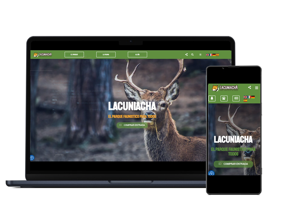 Presentamos las nuevas webs de Lacuniacha