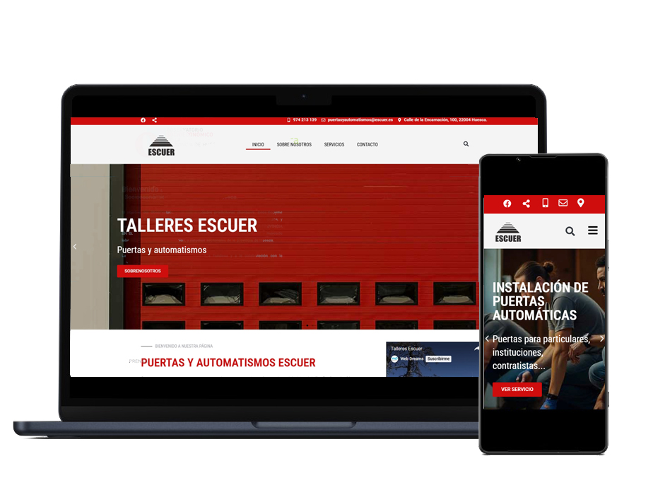 Puertas y automatismos Escuer